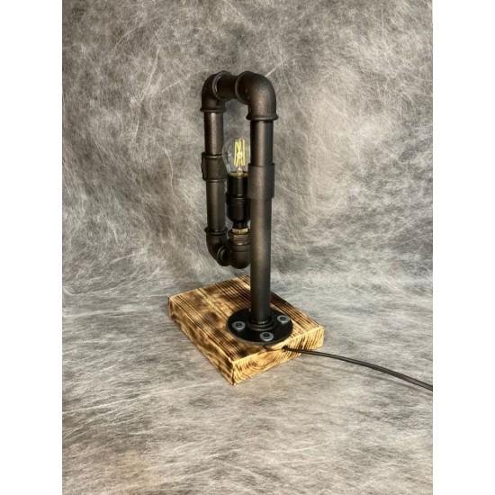 ΕΠΙΤΡΑΠΕΖΙΟ ΦΩΤΙΣΤΙΚΟ ΜΕ ΞΥΛΙΝΗ ΒΑΣΗ